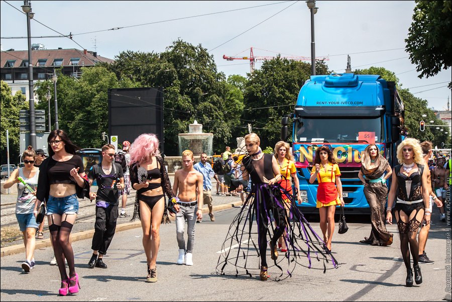 Гей-парад Christopher Street Day 2015 в Мюнхене