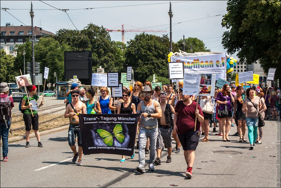 Гей-парад Christopher Street Day 2015 в Мюнхене 17