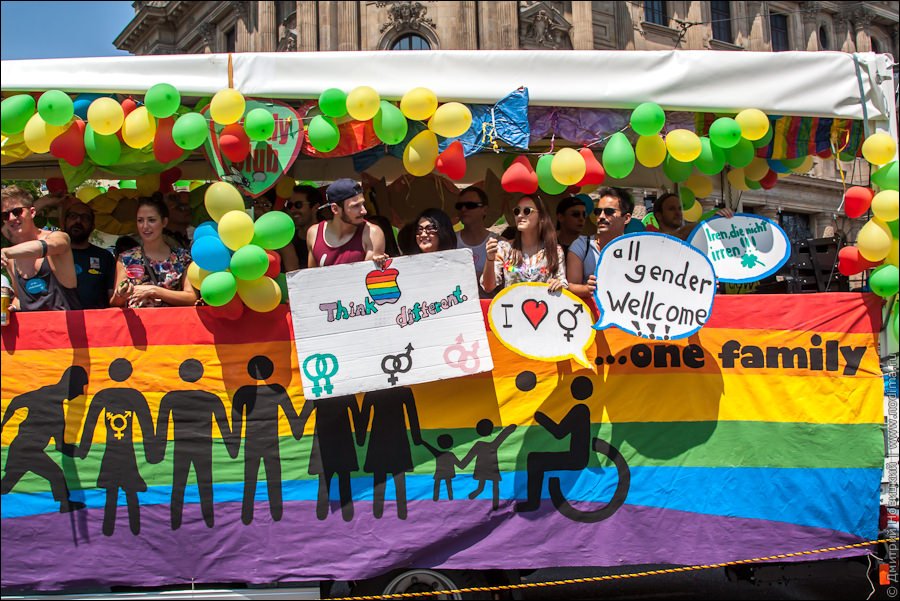 Гей-парад Christopher Street Day 2015 в Мюнхене 25