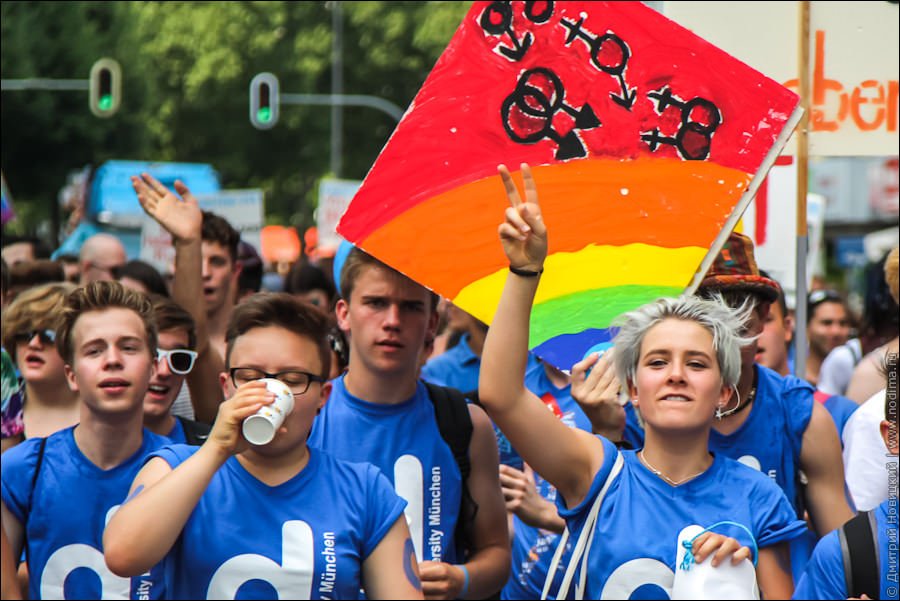 Гей-парад Christopher Street Day 2015 в Мюнхене 39