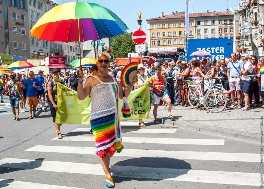 Гей-парад Christopher Street Day 2015 в Мюнхене 73