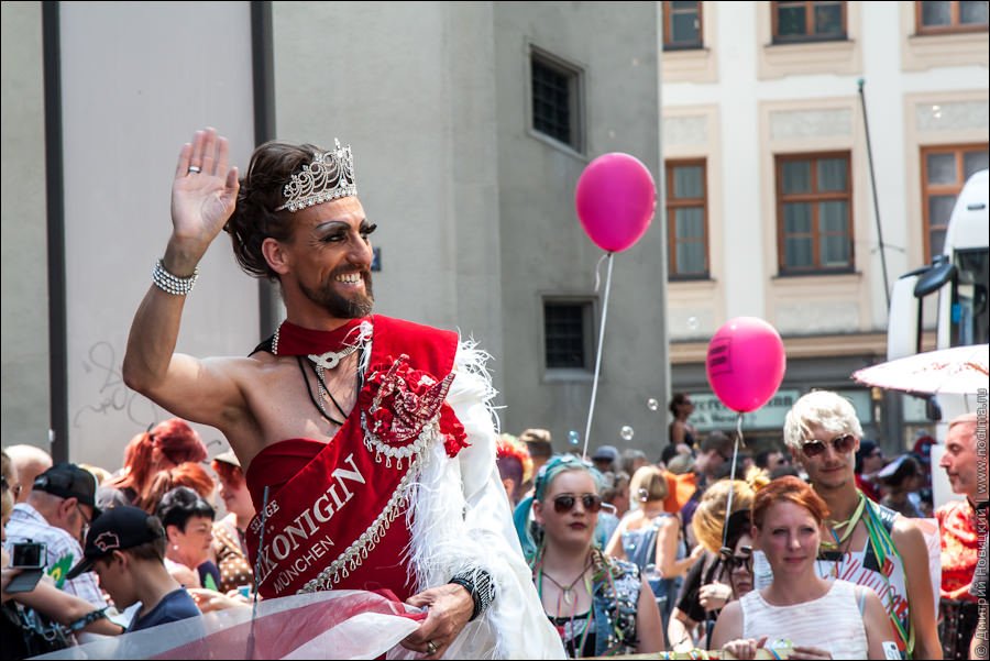 Гей-парад Christopher Street Day 2015 в Мюнхене 74