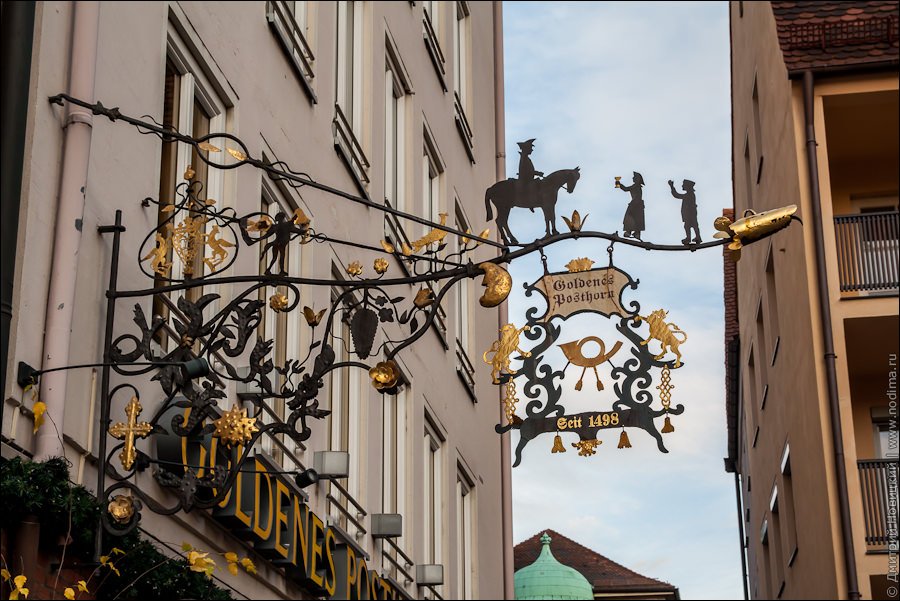 Goldenes Posthorn