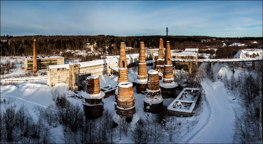 Заброшенный рускеальский мраморно-известковый завод