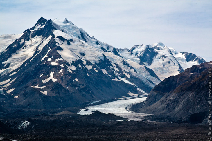 Ледник Тасмана (Tasman Glacier) Ледник Тасмана (Tasman Glacier)