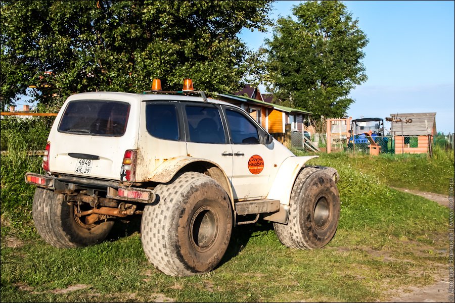 12. Вездеход на Соловках
